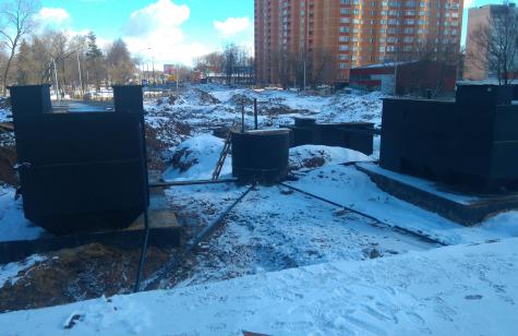 Очистное сооружение ливневых стоков "СВИРЬ-270КУ"